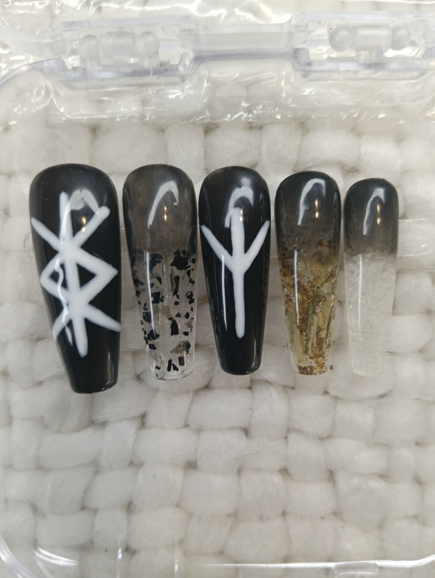 Protection spell nails