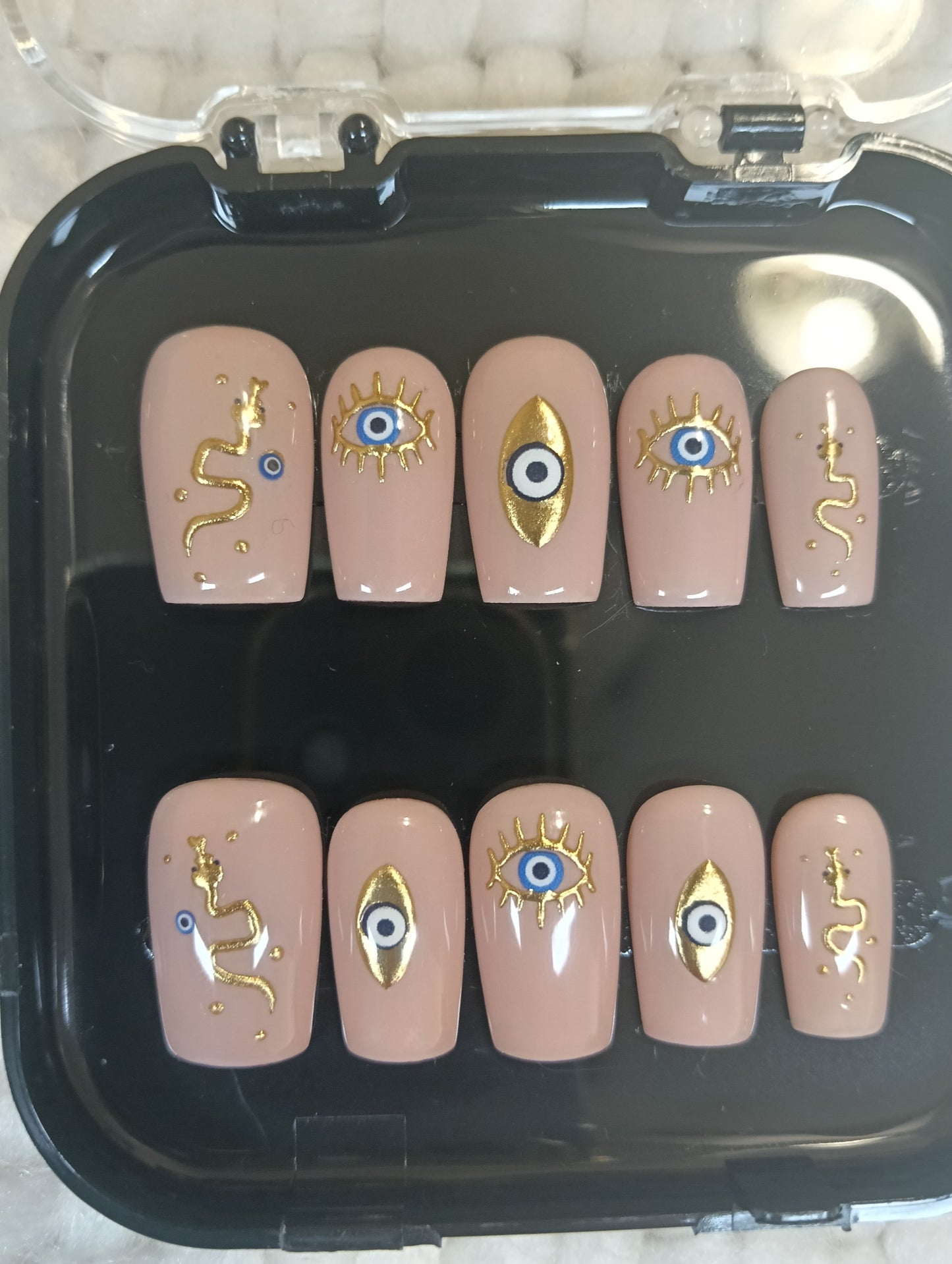 Nazar and snake nude