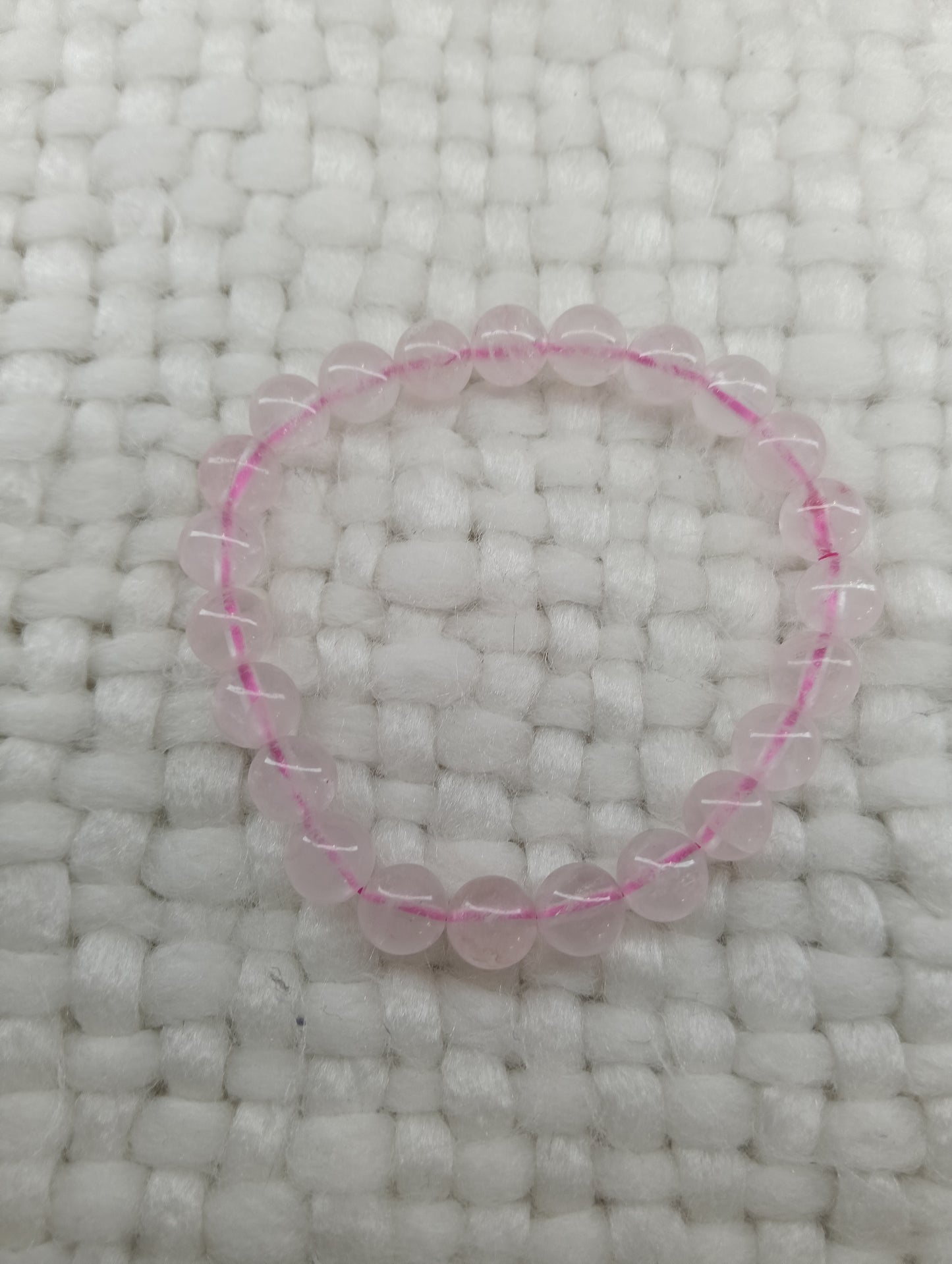 Rose quartz 8mm bracelet