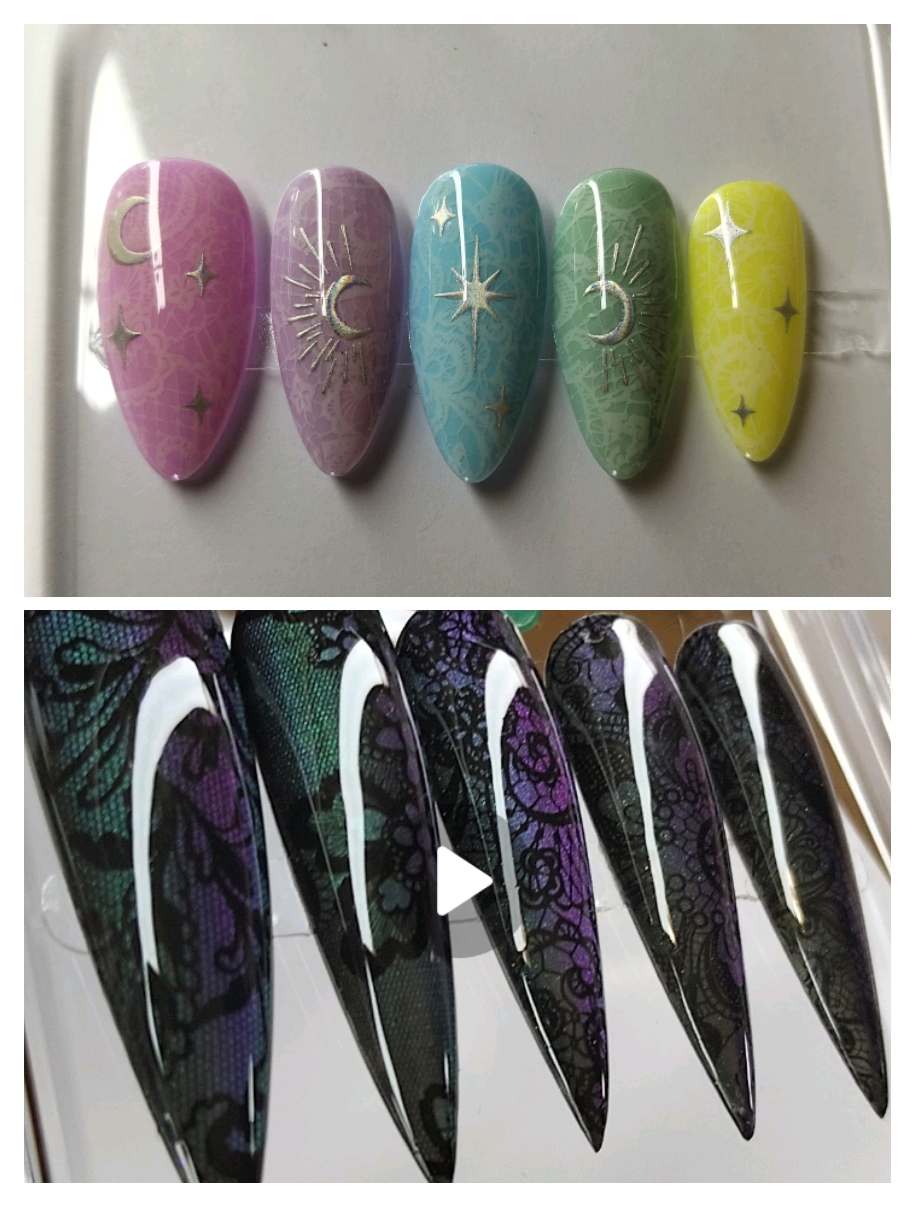 Lace designs – Spellbound Press Ons And Gems