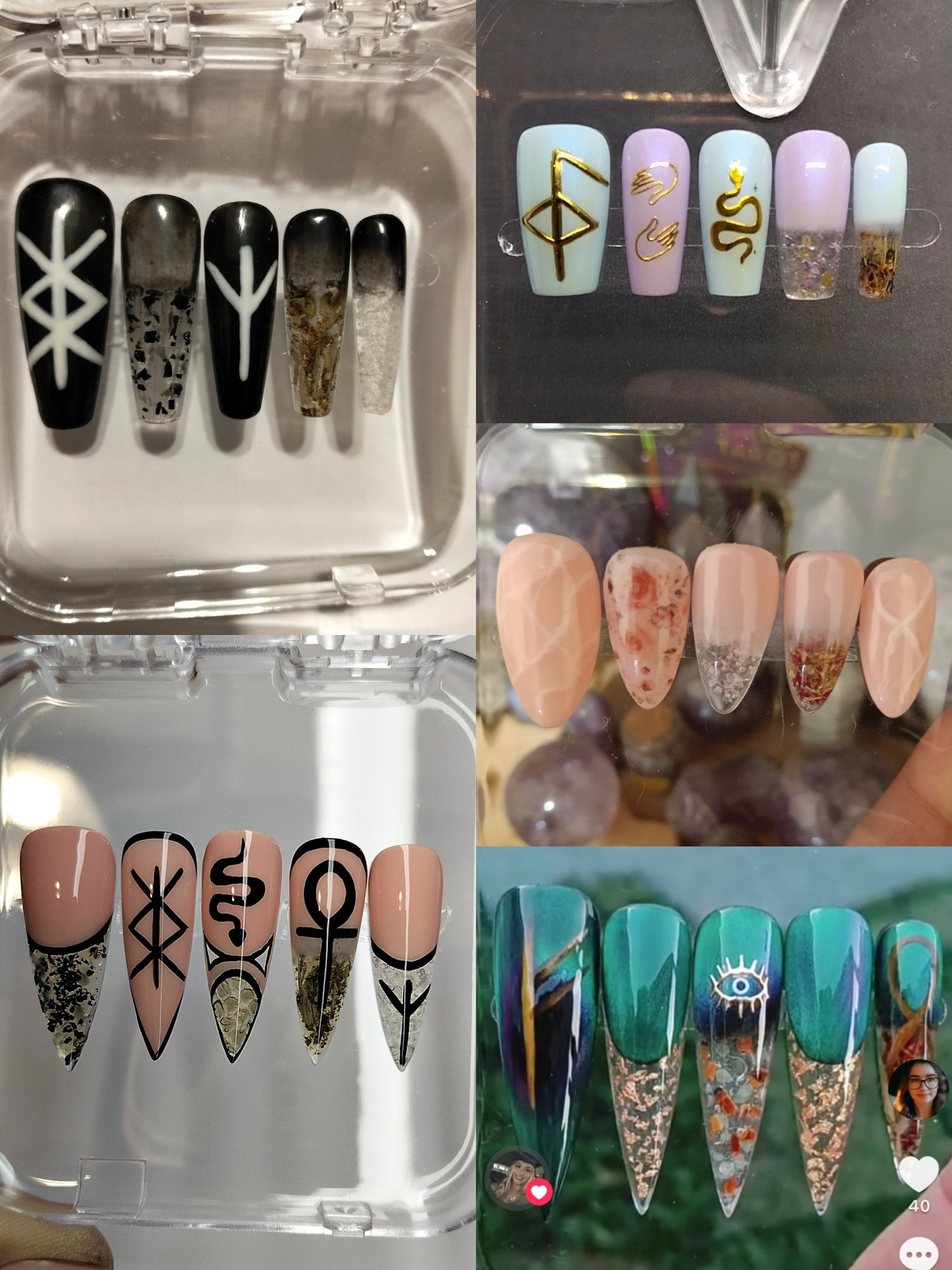 Spell nails