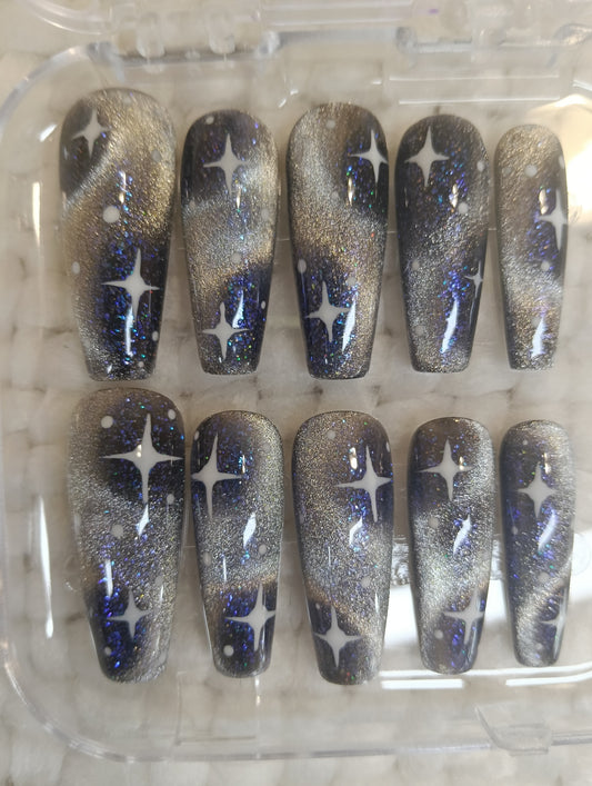 Galaxy black holographic