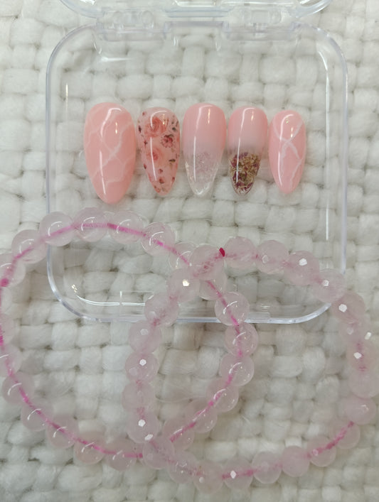 Self love spell nails