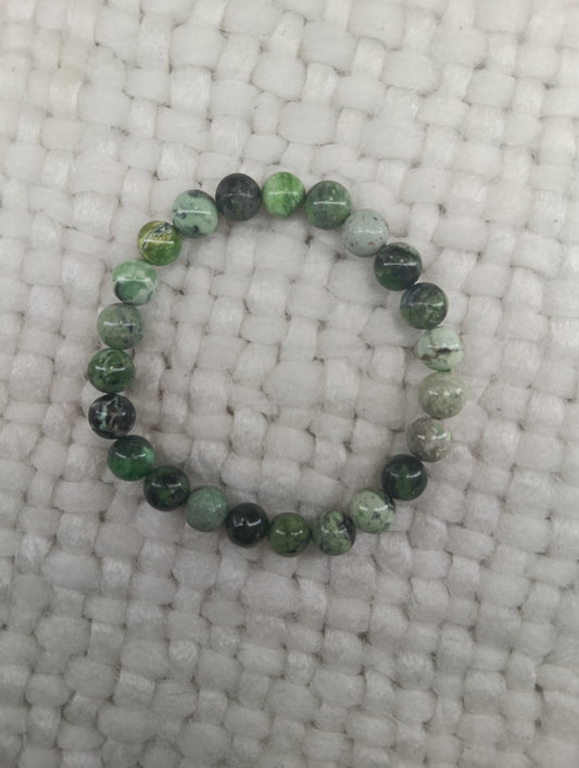 Varasite (rare) 8mm round bead bracelet